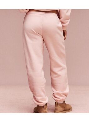 New PARKE Pink Peony Cotton
Drawstring Sweatpants Joggers L/XL